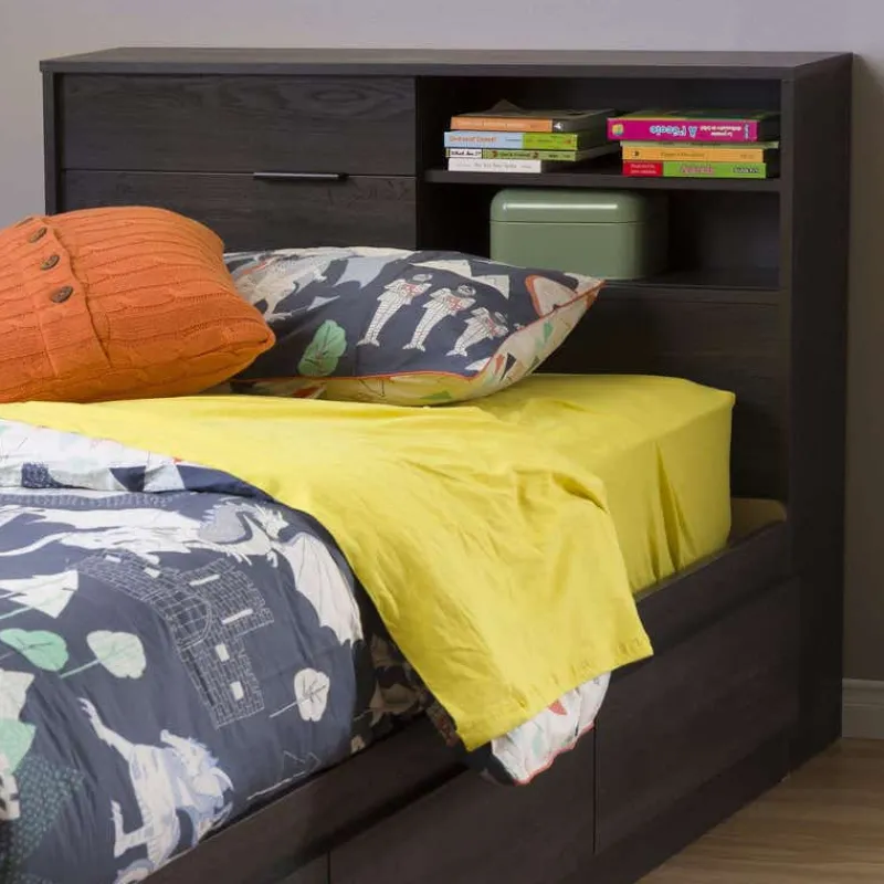 Meubles South Shore Twin Headboard With Storage - South Shore