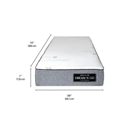Dreamstar Twin Medium-FirmFoam Mattress-in-a-Box - 39