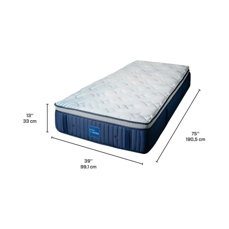 Dreamstar Twin Medium-FirmHybrid Mattress - 39"