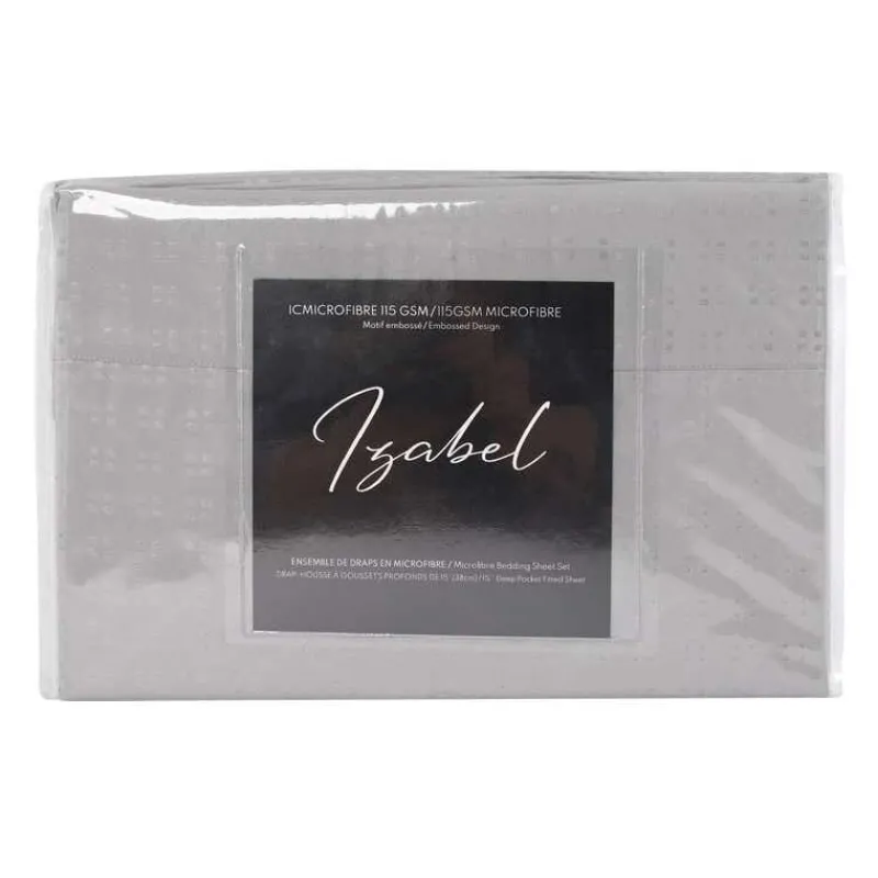 Twin Microfibre Bed Sheet Set -