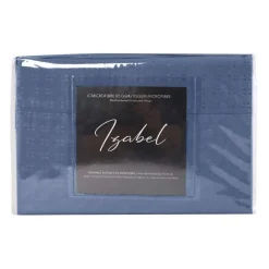 Twin Microfibre Bed Sheet Set - Blue