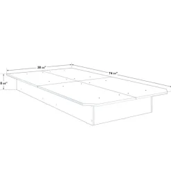 SUA-V Twin Platform Bed (39")