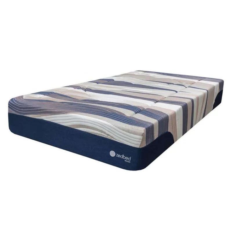 ZedBed Twin Plush Mattress with Pocket Coils - 39"