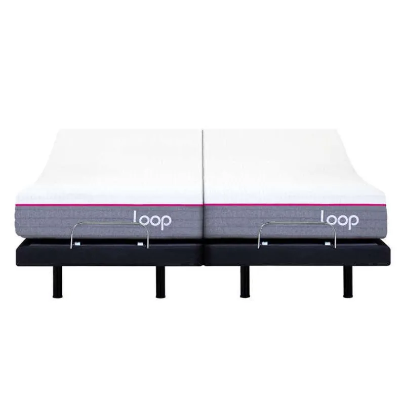 Two Adjustable Beds with Two Loop Mattresses (39"x78")