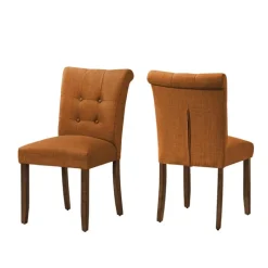 Monarch Upholstered Chairs (Set of 2) - -
