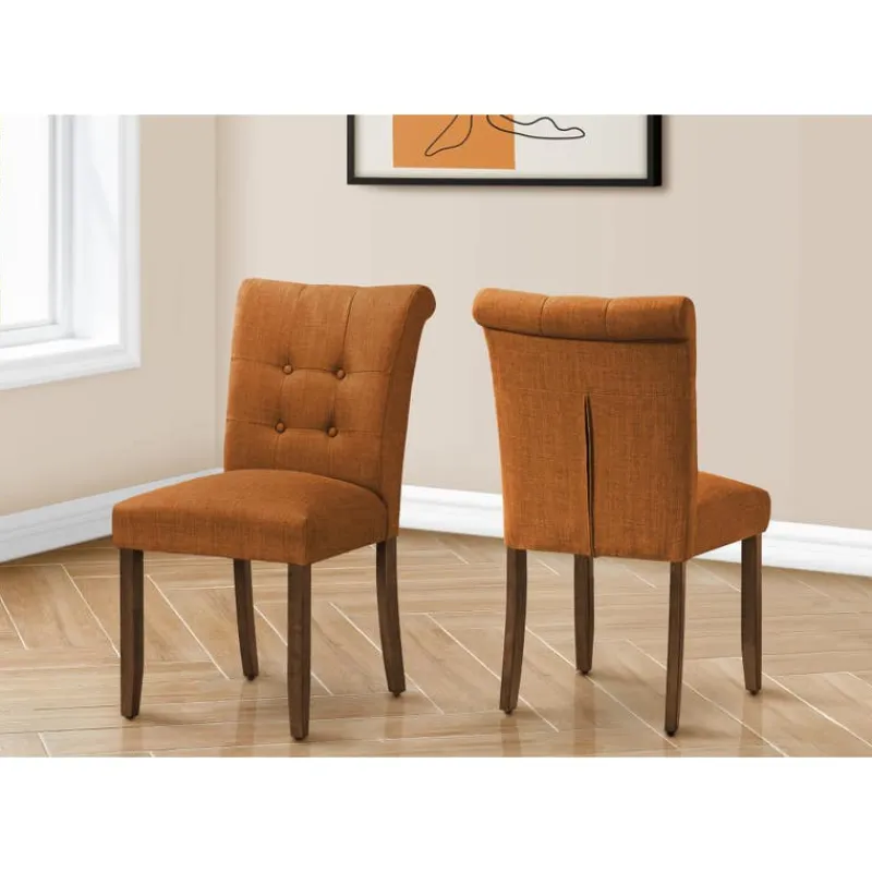 Monarch Upholstered Chairs (Set of 2) - -