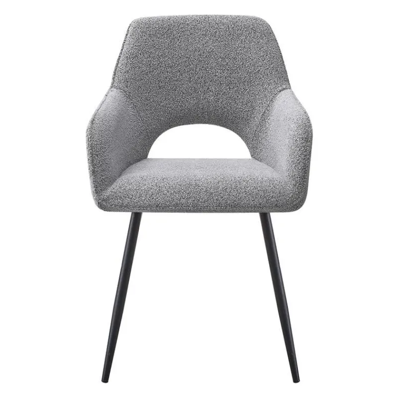 Upholstered Chairs (Set of 2) - Grey