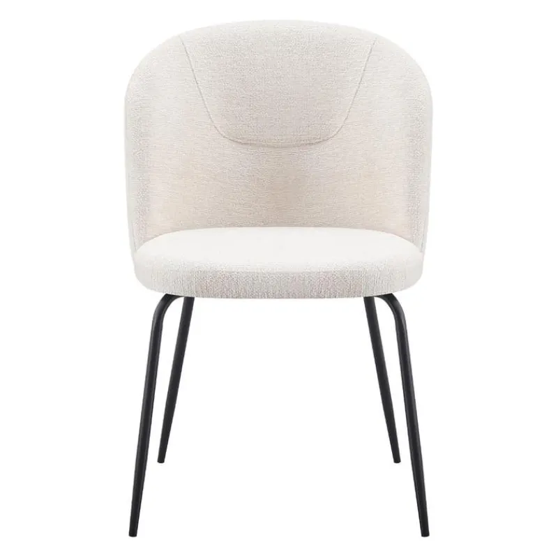 Upholstered Chairs (Set of 2) - Cream