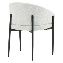 Upholstered Chairs (Set of 2) - White