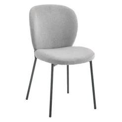 Upholstered Chairs (Set of 2) - Grey