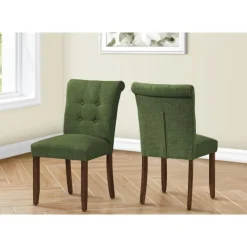 Monarch Upholstered Chairs (Set of 2) - -