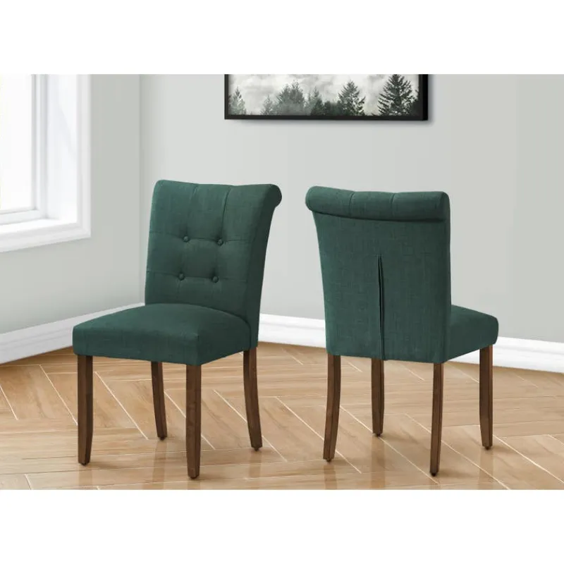 Monarch Upholstered Chairs (Set of 2) - -