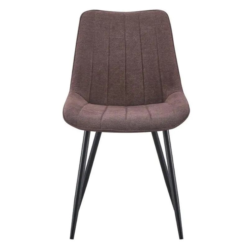 Upholstered Chairs (Set of 2) - Brown