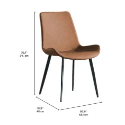 Upholstered Kitchen Chairs (Set of 2) -