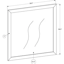 Monarch Wall Mirror -