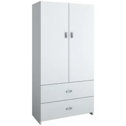 SUA-V Wardrobe with 2 Large Drawers -