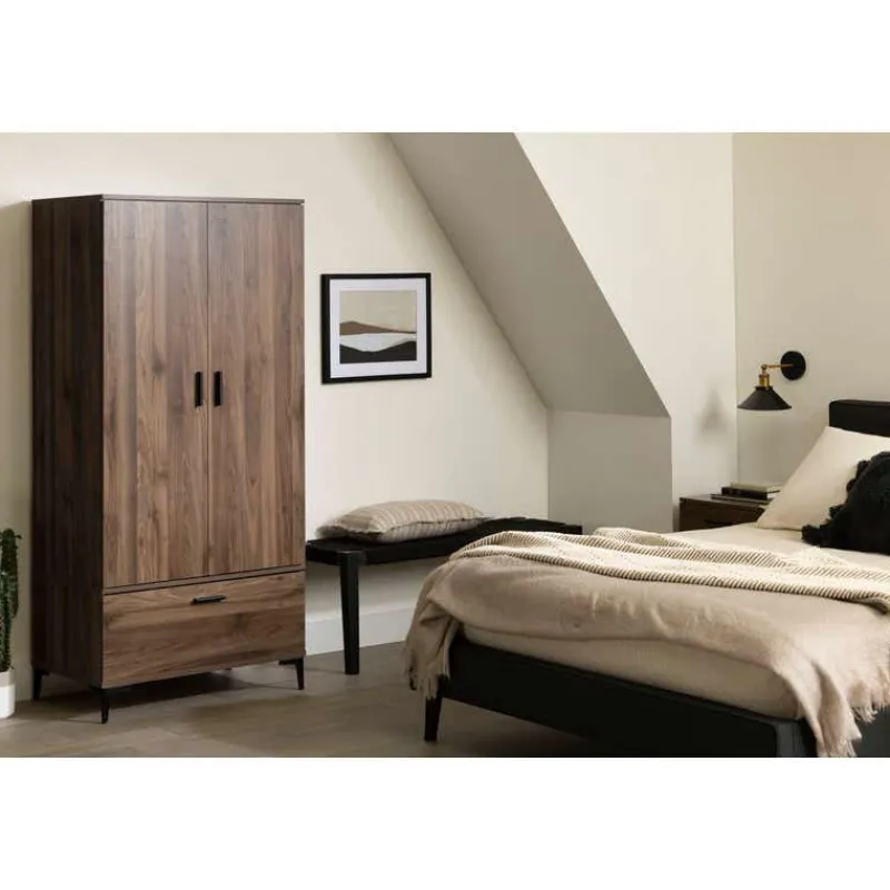 Meubles South Shore Wardrobe with Doors and Drawer - South Shore