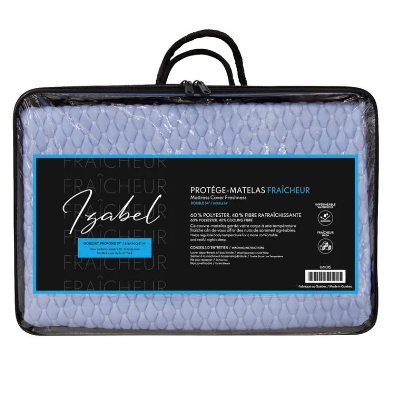 Waterproof Fresh Mattress Protector for 16-in Mattresses - Full-Size 54"