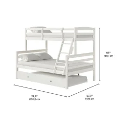 Bunk Bed with Trundle Bed - 39