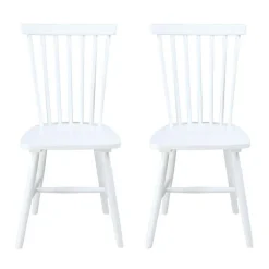 Wooden Chairs (Set of 2) -