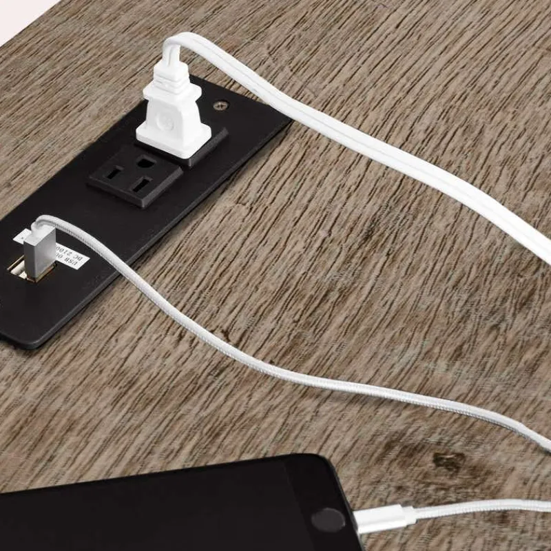 Meubles South Shore Work desk with charging outlet - South Shore