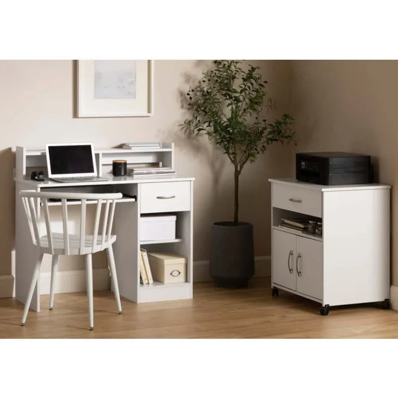 Meubles South Shore Work Desk with Charging Outlet - South Shore