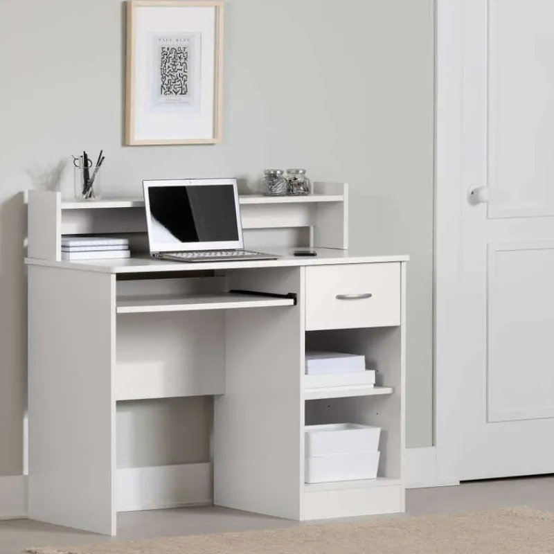 Meubles South Shore Work Desk with Charging Outlet - South Shore