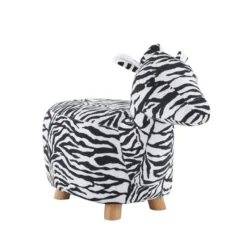 Zebra-Shaped Kids Pouf – 13