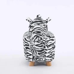 Zebra-Shaped Kids Pouf – 13